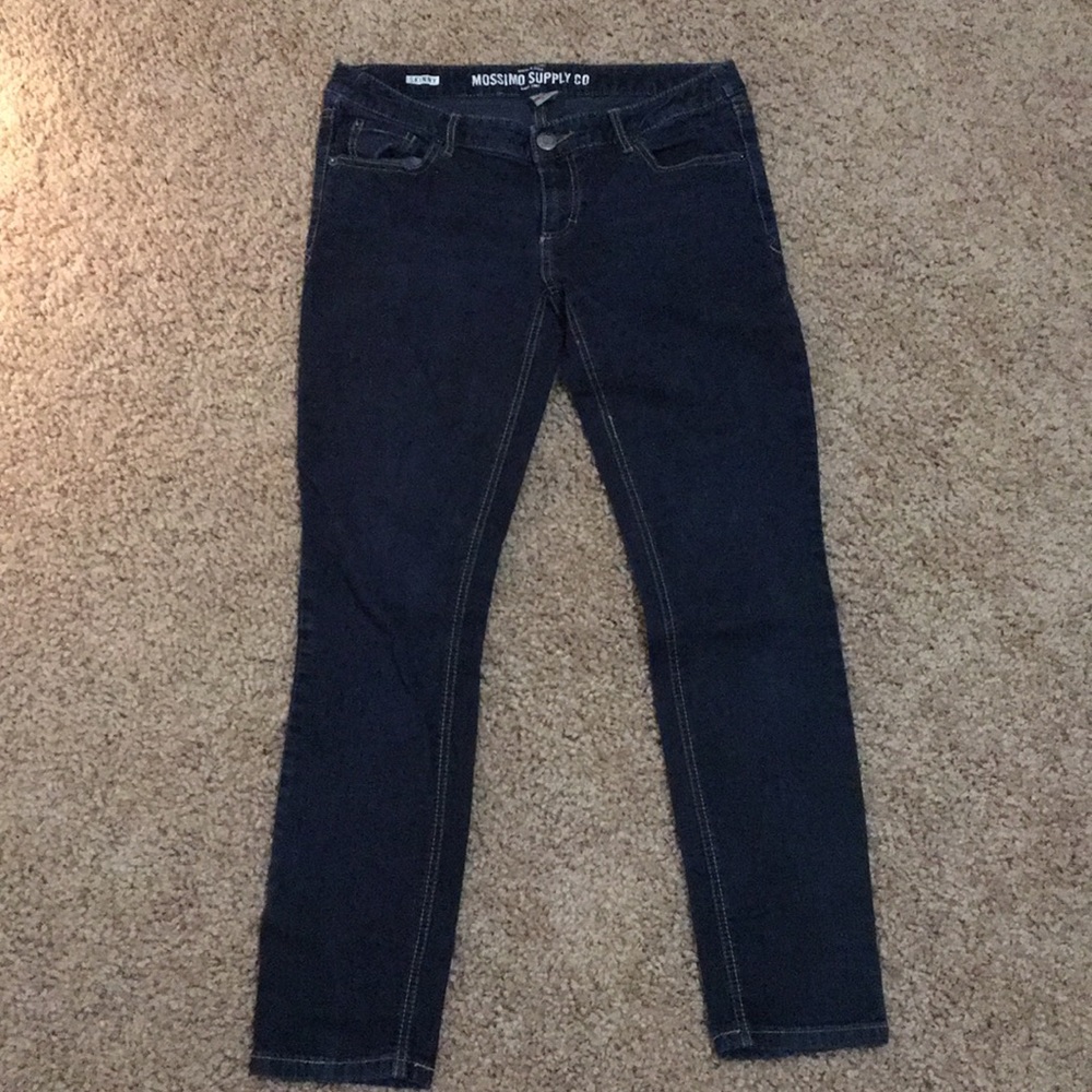 Mossimo skinny jean in dark blue